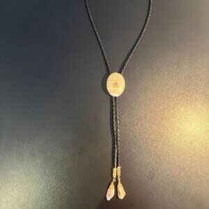 Vintage Bennett Blue Mason Lodge Bolo Tie